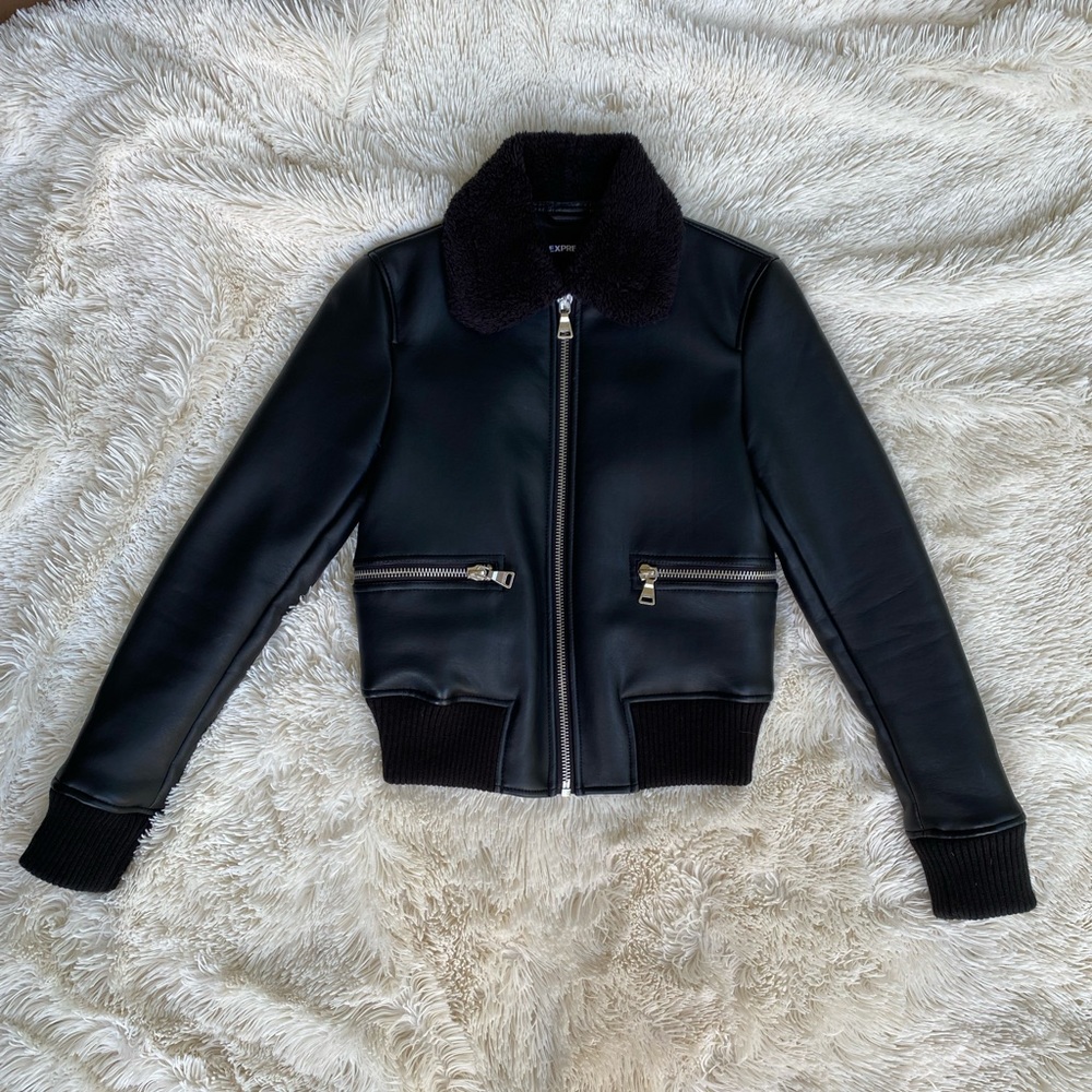 Express Leather Jacket - image 1